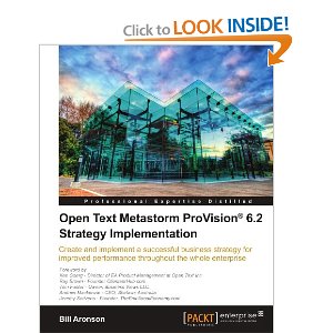 Open Text Metastorm ProVision 6.2 Strategy Implementation