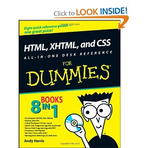HTML, XHTML, and CSS All-in-One Desk Reference For Dummies