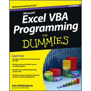 Excel VBA Programming For Dummies, 3rd Edition