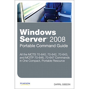 Windows Server 2008 Portable Command Guide