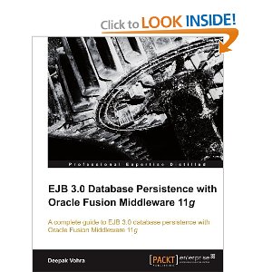 EJB 3.0 Database Persistence with Oracle Fusion Middleware 11g
