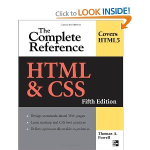 HTML & CSS: The Complete Reference, 5th Edition