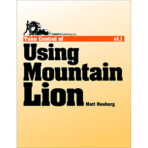 Take Control of Using Mountain Lion