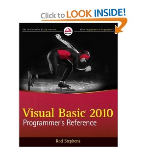 Visual Basic 2010 Programmers Reference