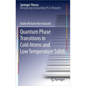 Quantum Phase Transitions in Cold Atoms and Low Temperature Solids